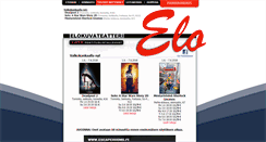 Desktop Screenshot of elokuvat-elo.info